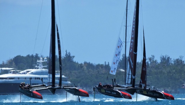 America's Cup, день 2: американцы шокированы результатами