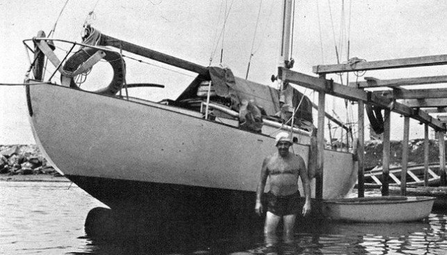«Сирио» - новая яхта Вито Дюма. 1955 г.
