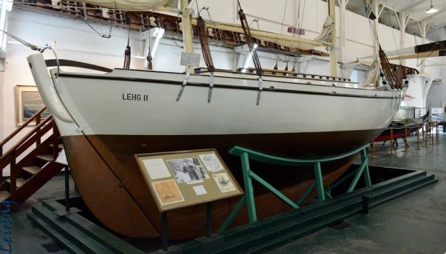 «Лег II» в военно-морском музее Аргентины. Наши дни