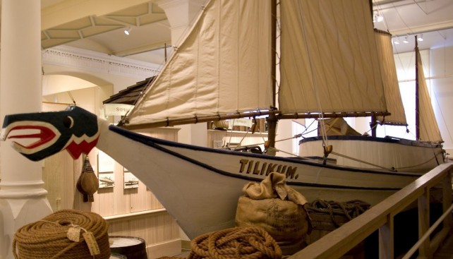 «Тиликум» в Морском музее Британской Колумбии