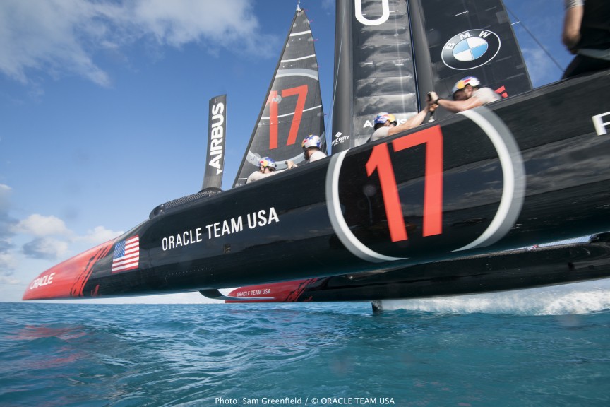 Oracle Team USA жаждет реванша!