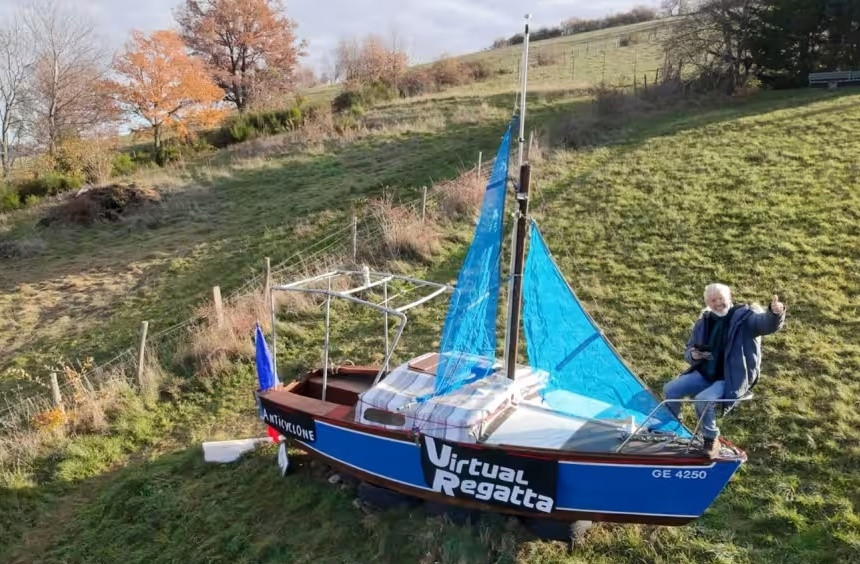 Скромный герой Virtual Vendee Globe