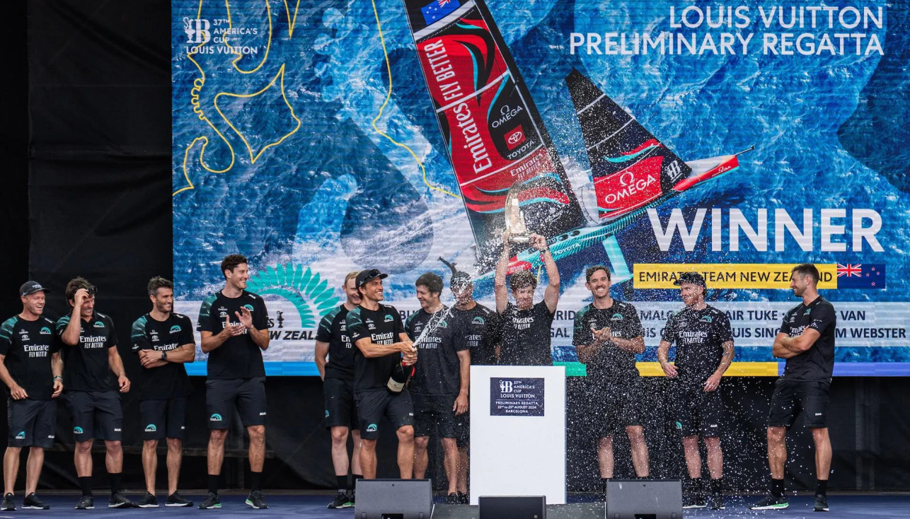 Louis Vuitton Preliminary Regatta. Каждый получил свою долю сокровищ….