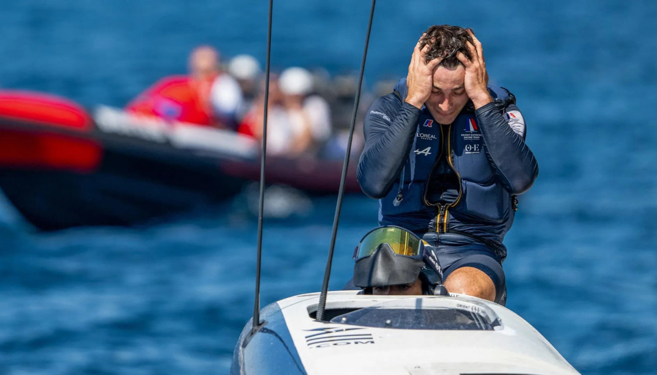 37th America's Cup. Бедная Франция