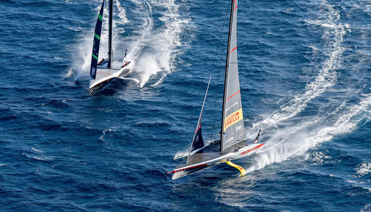 37th America's Cup. Все поровну