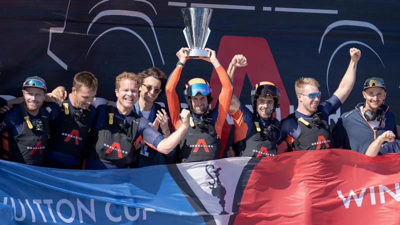 37th America's Cup. Британия против Новой Зеландии