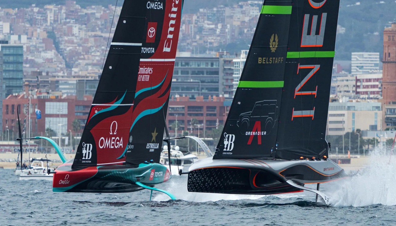 37th America's Cup. Защитник начинает и выигрывает