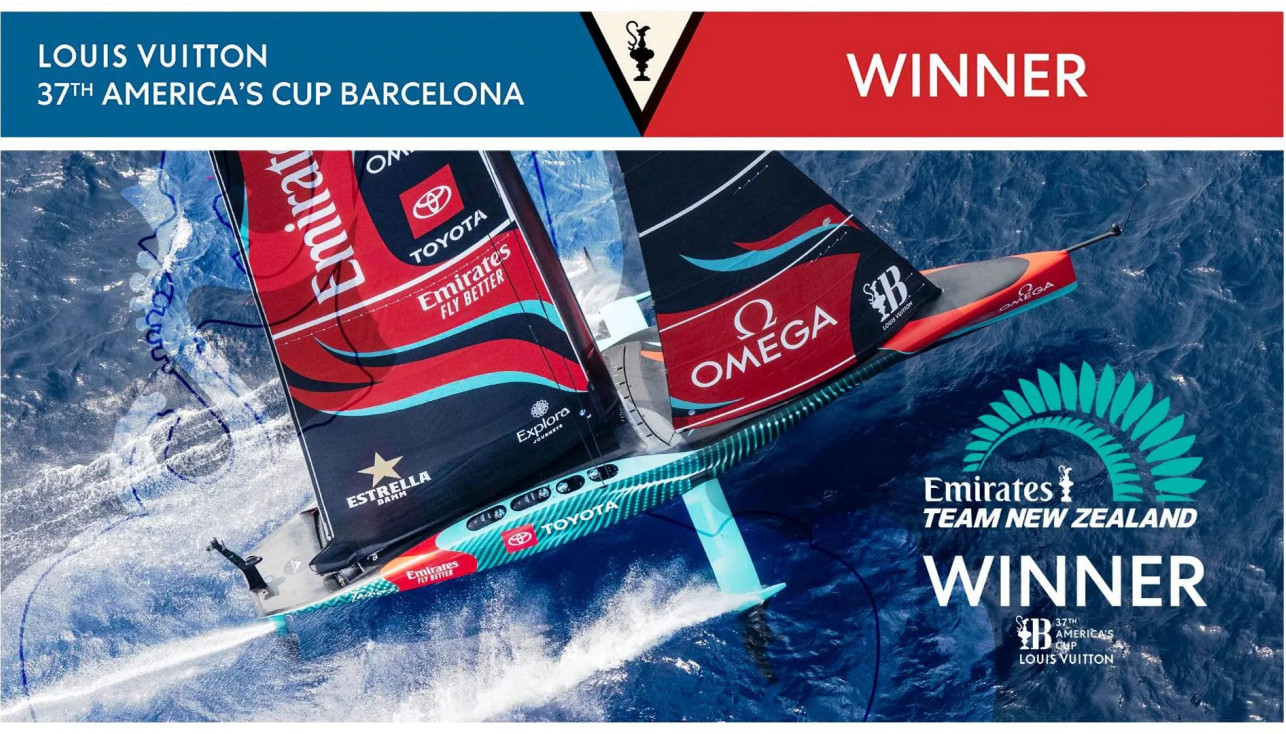 37th America's Cup. У «киви» хороший вкус - вкус победы