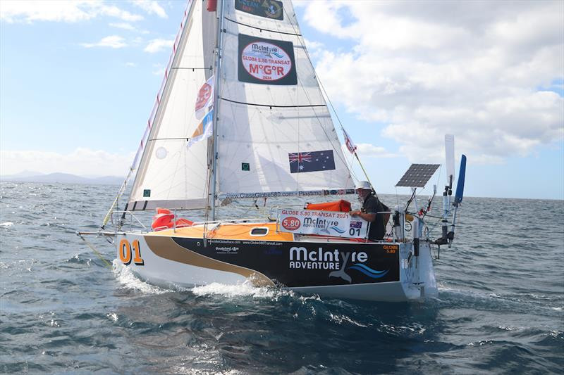 Перед стартом McIntyre Mini Globe Race