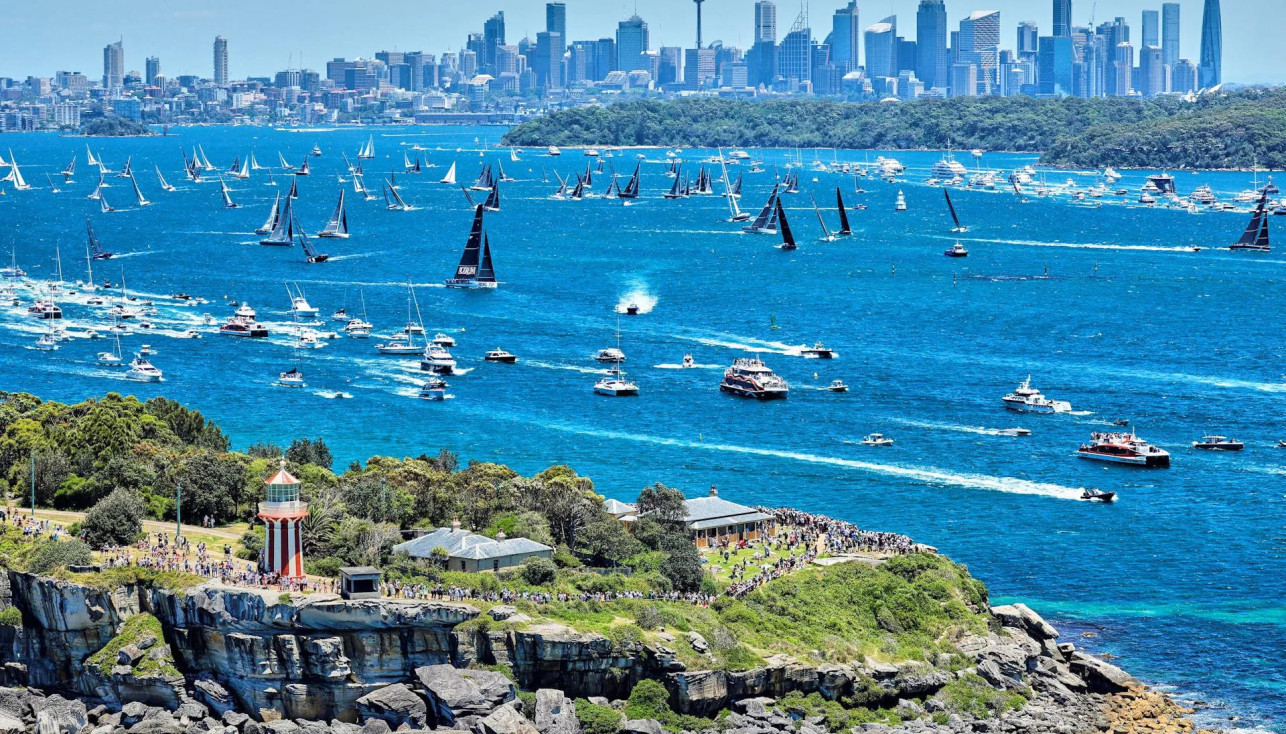 Rolex Sydney Hobart Race. Они стартовали!