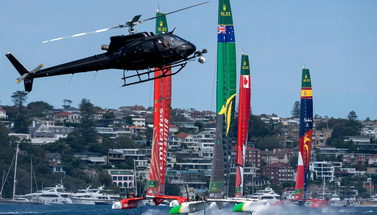 SailGP. Британцы порвали всех… на чей-то флаг