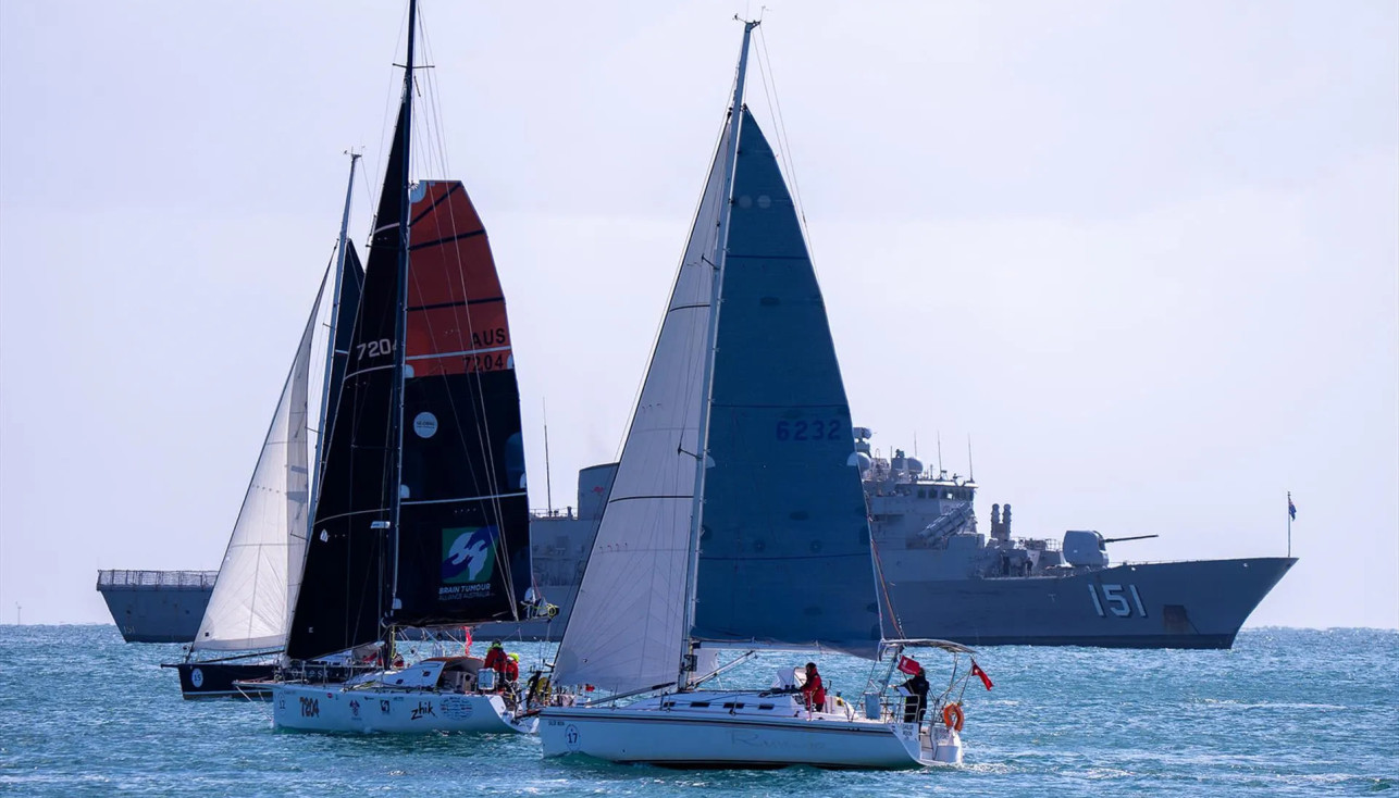 Melbourne-Osaka Double Handed Yacht Race. С юга на север