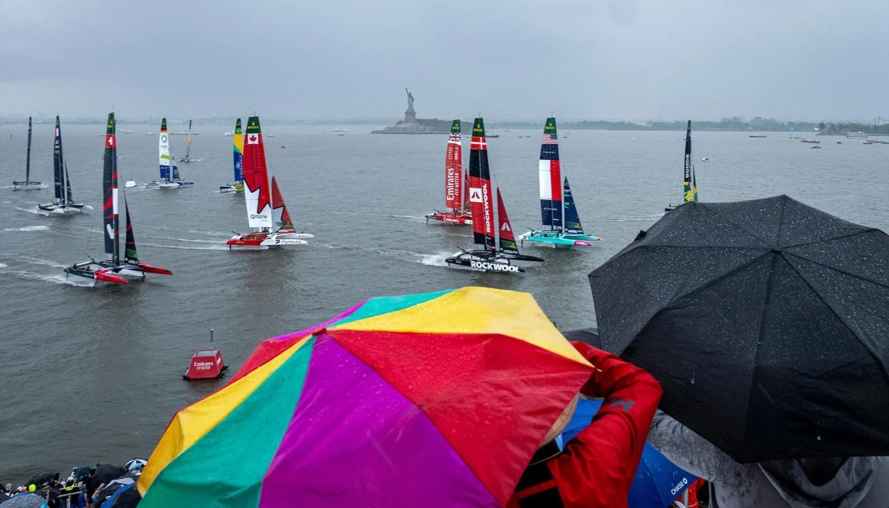 SailGP. На Брайтон-Бич опять идут дожди…