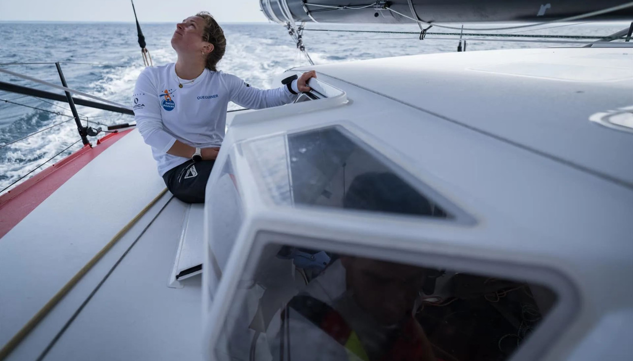 Женский след в классе IMOCA