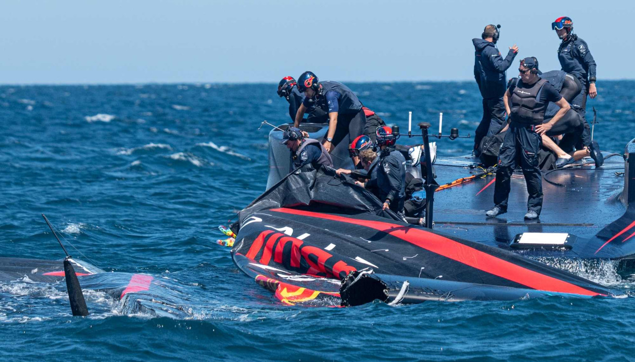 America’s Cup: швейцарцы теряют мачту… но не мечту