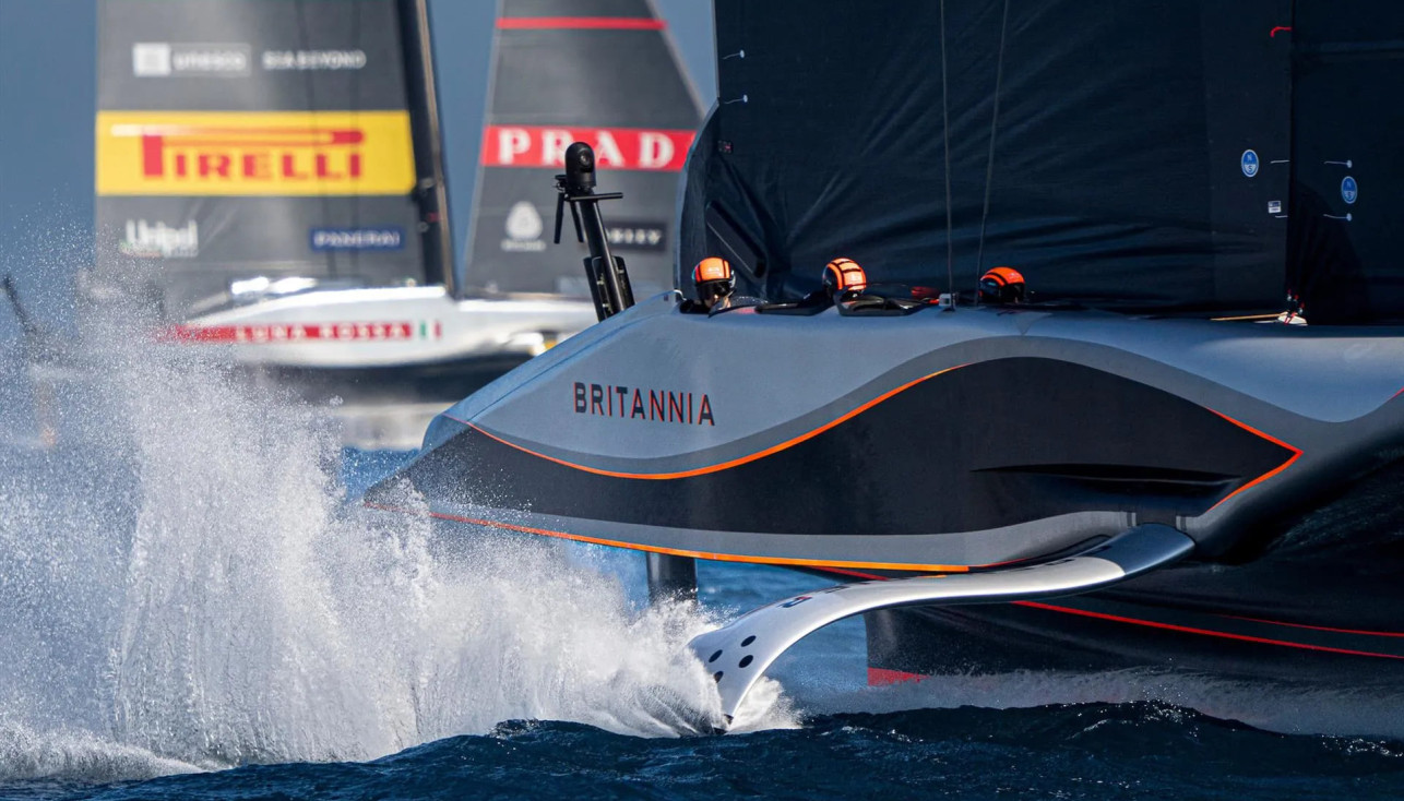 37th America's Cup. Глаза в глаза
