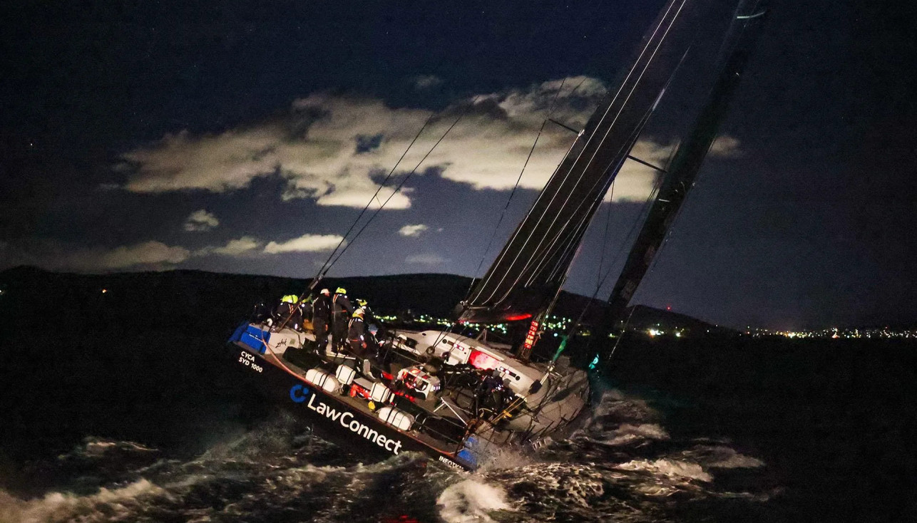Rolex Sydney Hobart Yacht Race. Неторжественный финал