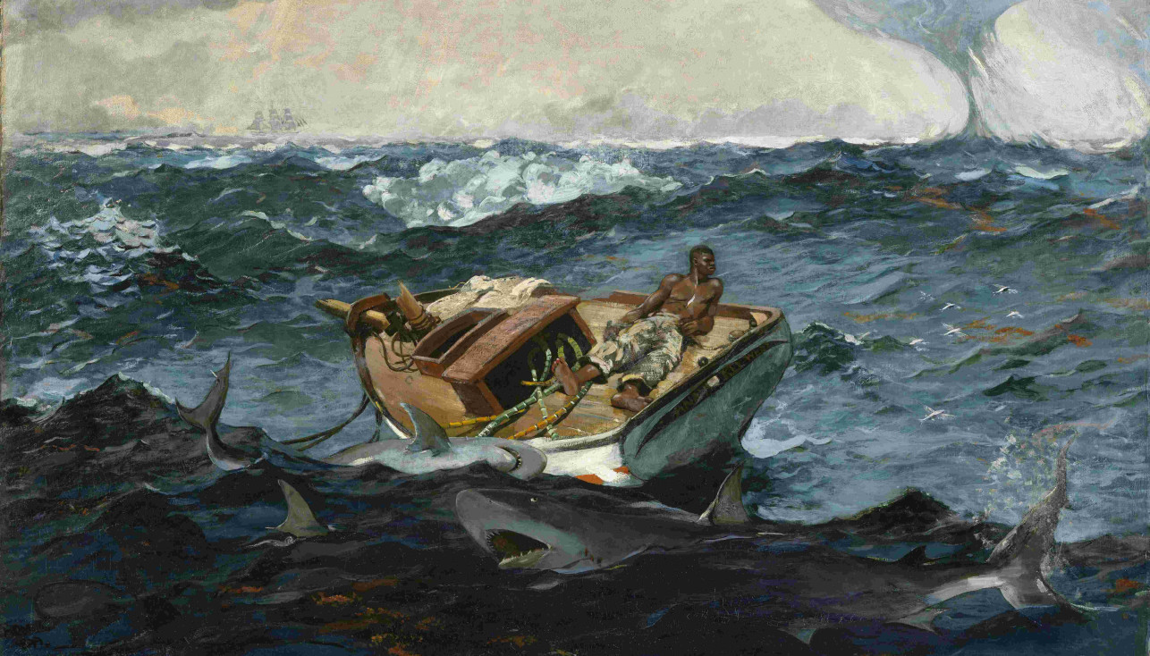 Уинслоу Гомер. В водах Гольфстрима. Музей Метрополитен. 1899 г.