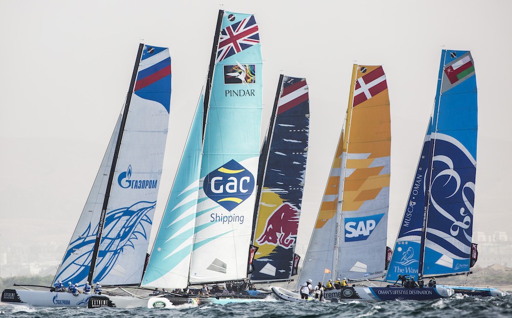 Extreme Sailing Series. 1-й и 2-й дни