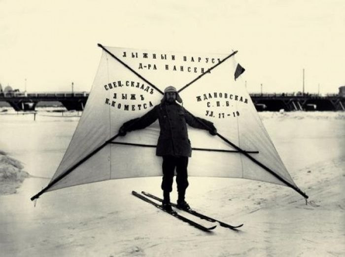 Лыжный парус доктора Нансена, 1911 год, Санкт–Петербург