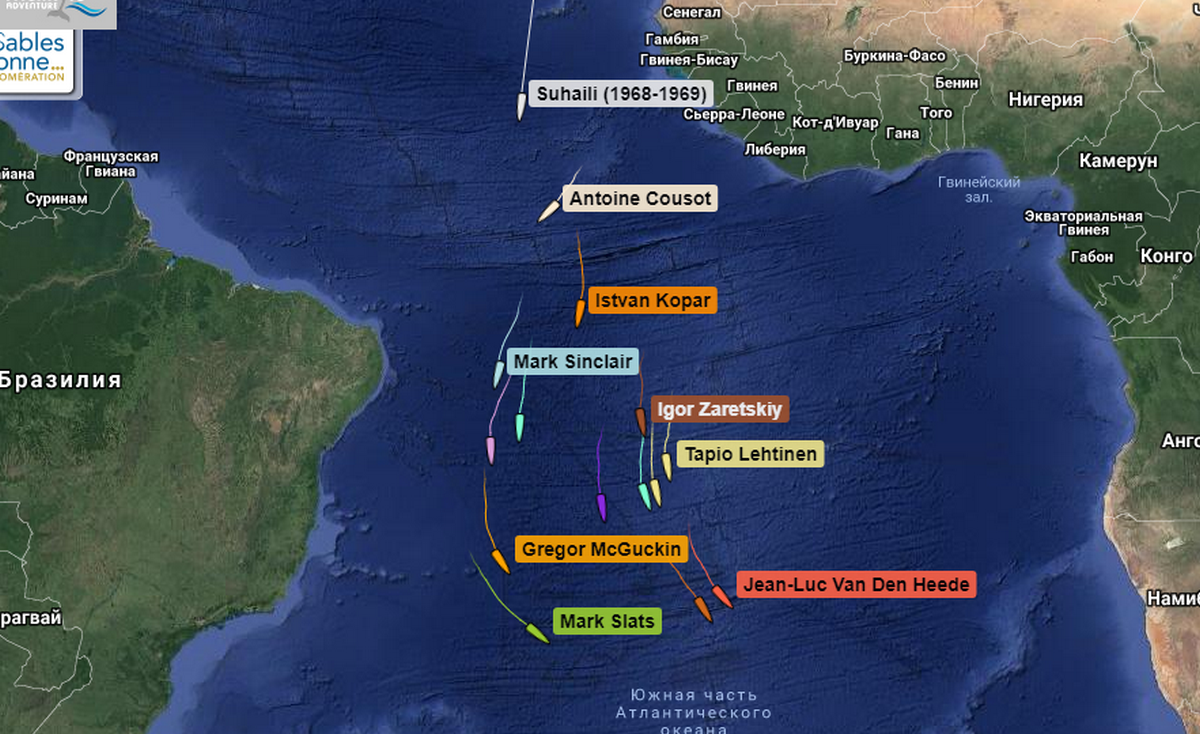 Golden Globe Race: так Восток или Запад?