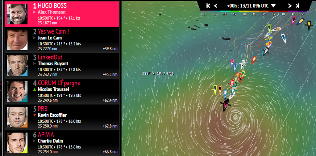 Vendee Globe: в центр бури