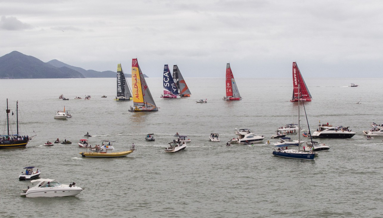 Volvo Ocean Race. 6-й этап. 1-й день