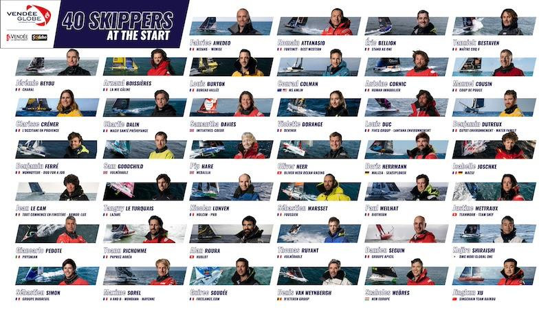 Названы участники гонки Vendee Globe 2024