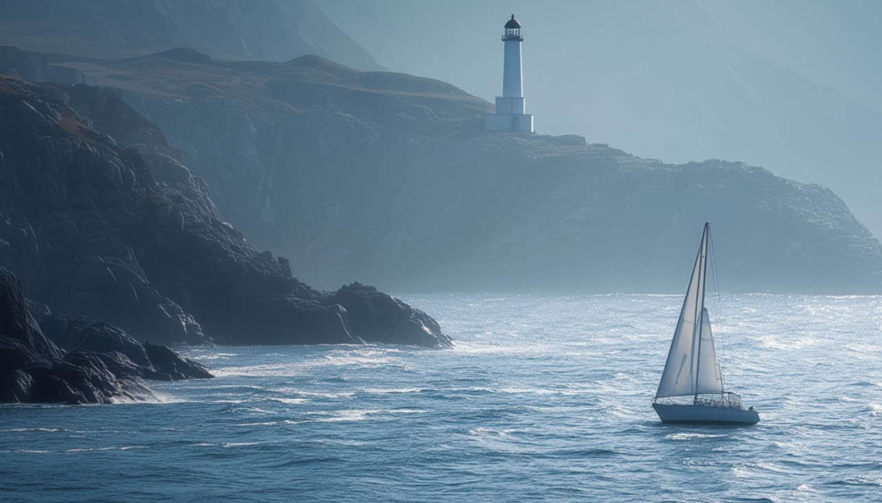 Парус в горах