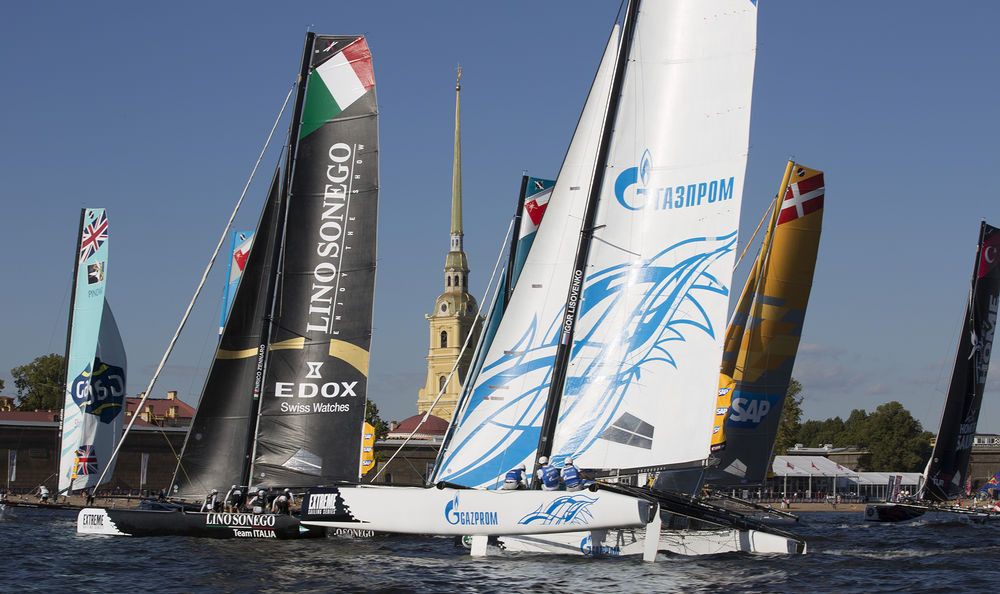 Extreme Sailing Series. 1-й день