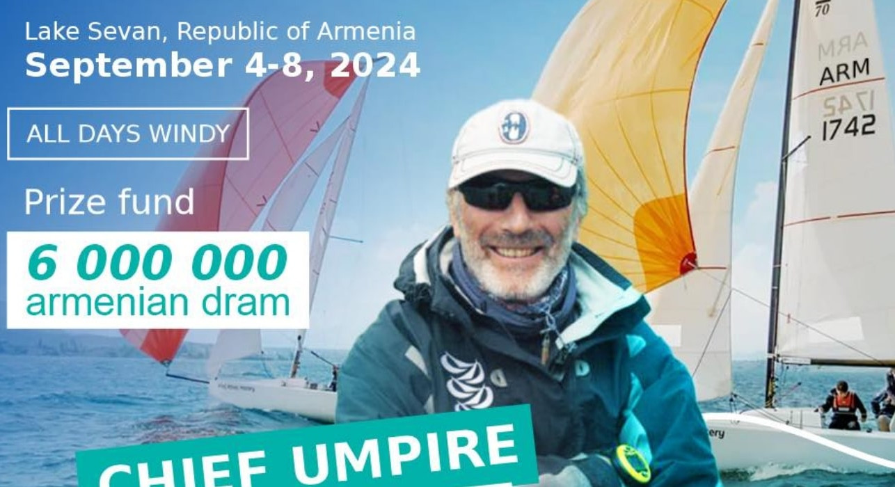 J/70 на озере Севан