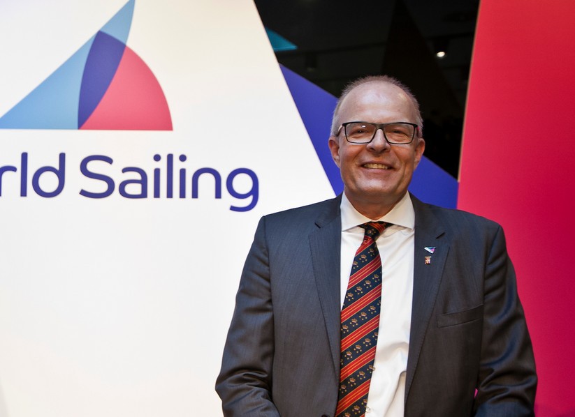 Поздравление президента World Sailing Кима Андерсена
