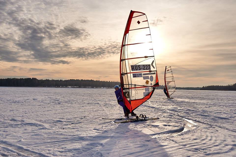 На льду Московского моря