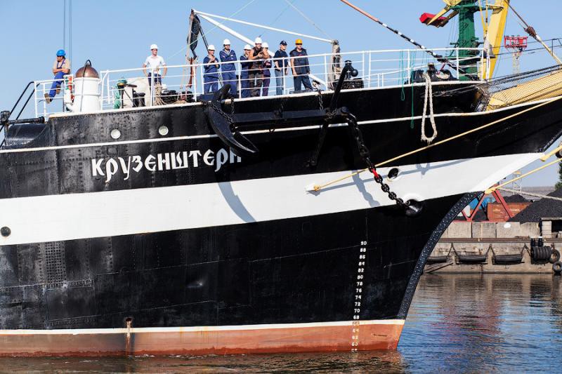 9 мая «Крузенштерн» отпразднует в Севастополе
