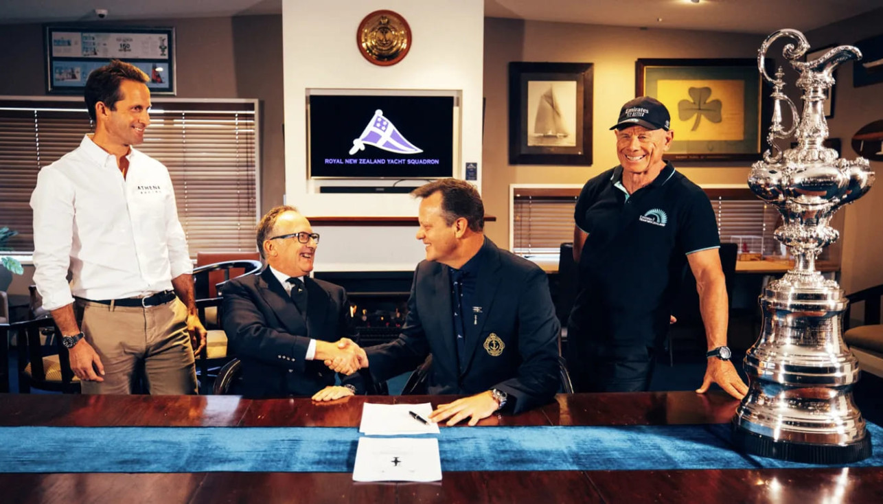 America's Cup. Под протокол