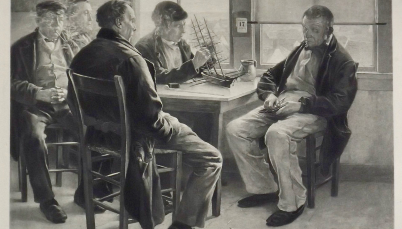 Лоцманы. Худ. Гарри Мельчерс. 1887 г.