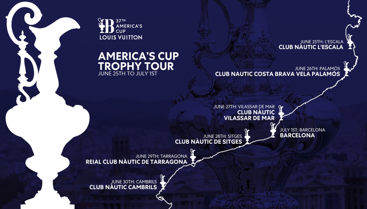 Выставочный тур America's Cup. Полюбоваться, прикоснуться…