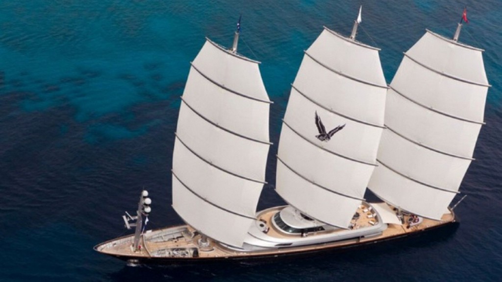 Гордость Perini Navi -  Maltese Falcon