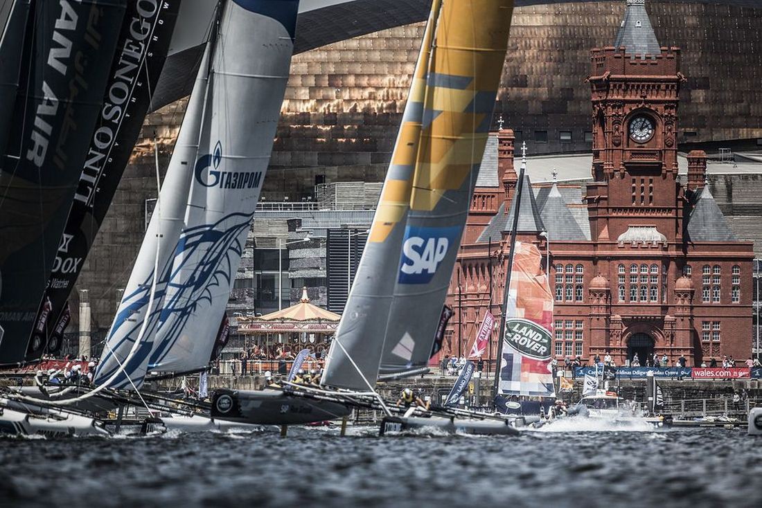 Extreme Sailing Series. 4-й этап. 1-й день