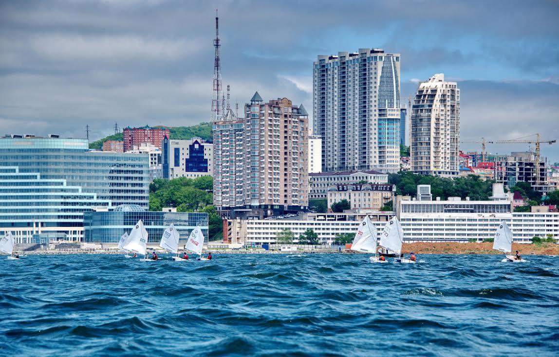 Соревнуются «Оптимисты»