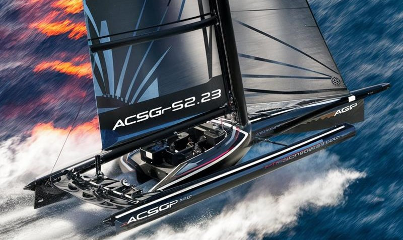 Объединенный дизайн America's Cup и SailGP