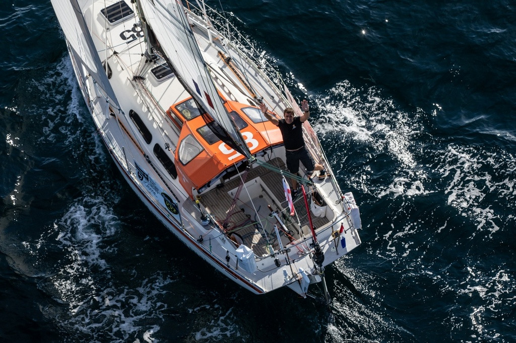 На дистанции Golden Globe Race тоже авария