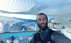 Vendee Globe: Армель Ле-Кле достиг мыса Горн