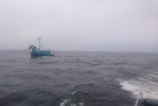 В Финляндию из России приплыл Змей Горыныч