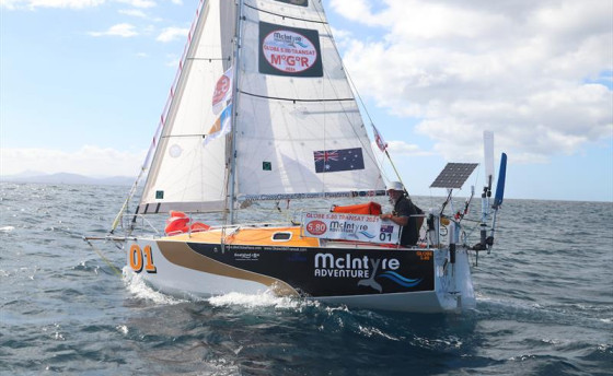 Перед стартом McIntyre Mini Globe Race