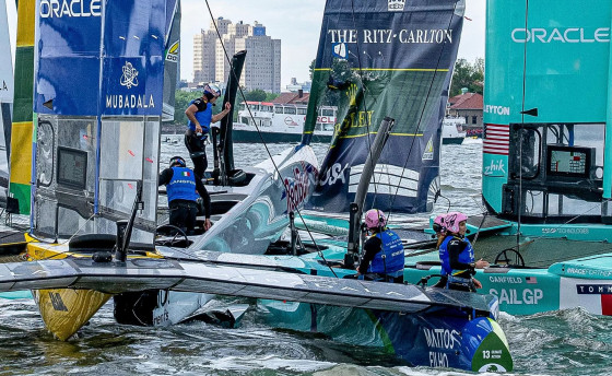 SailGP. «Троечка» в пассиве и активе