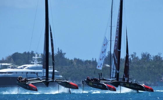 America's Cup, день 2: американцы шокированы результатами