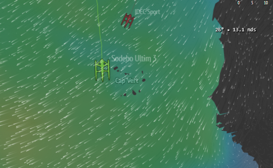 Sodebo опережает график рекорда на 235,6 миль