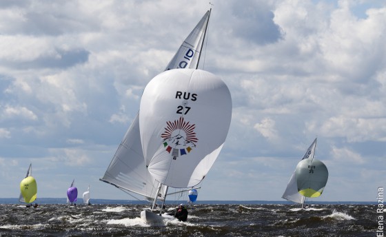 Открытый чемпионат России в классе «Дракон». 3-й день