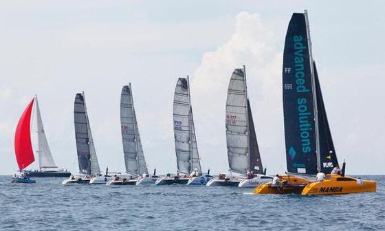 Phuket King's Cup Regatta. Старт дан